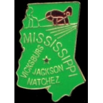 MISSISSIPPI PIN MS STATE SHAPE PINS
